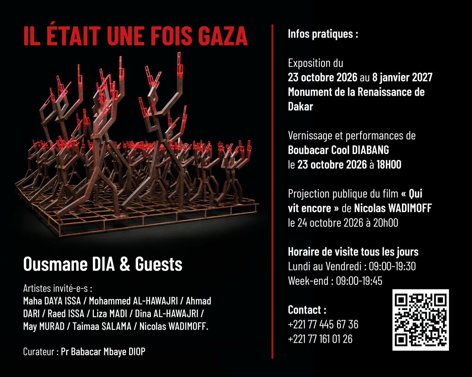 Il était une fois à Gaza — sculpture monumentale en cours de réalisation